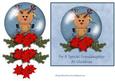 Reindeer Snowglobe - Granddaughter