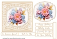 3D Floral Card Front 3
