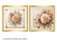 Gold Roses Toppers 2