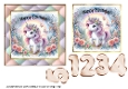 Unicorn Birthday Card 3