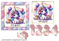 Unicorn Birthday Card 4