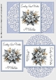 5x7 Poinsettia Card Front