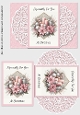 5x7 Christmas Candles Card Front