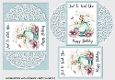 Perfume & Flowers Birthday Card