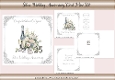 Silver Wedding Anniversary Card Mini Kit