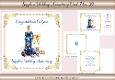 Sapphire Wedding Anniversary Card Mini Kit