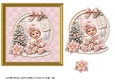 Baby Girls 1st Christmas Card 1