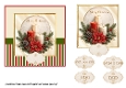 Christmas Candles Card 1