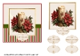 Christmas Candles Card 2