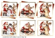 Santa & Reindeer Layered Toppers 1