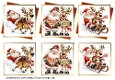 Santa & Reindeer Layered Toppers 3