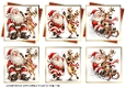 Santa & Reindeer Layered Toppers 4