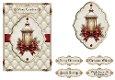5x7 Christmas Lantern Card Front