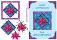 Pink Stained Glass Lily - Mothers Day Grandma