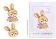 Birthday Bunny - 1 Today