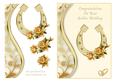 Horseshoe - Golden Wedding