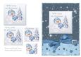 Snowman & Christmas Tree - Blue