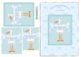 Stork Baby Shower - Blue