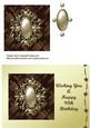 Chocolate and Gold 90th Birthday