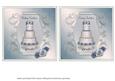 Blue Wedding Cake Invitations