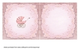 Pink Pram Baby Girl Insert
