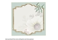 Green & Gold Floral Insert
