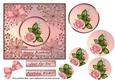 Peach Roses Pyramid