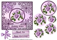 Lilac Roses Pyramid
