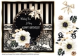 Black and Gold Lace Card Front