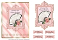 Roses and Fan Card Front 1 - 18th, 21st, 30th Birthdays