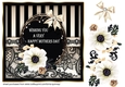 Black and Gold Lace Mothers Day