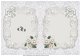 White Roses & Rings Platinum Anniversary - Mum & Dad Insert