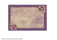 Purple Rose & Book Mothers Day Insert