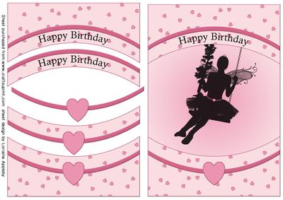 Pink Fairy Dreams Silhouette