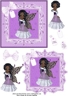 Fairy Kiss in Purple