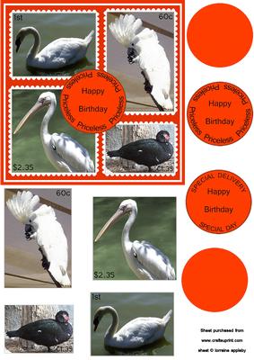 Bird Stamps 1b