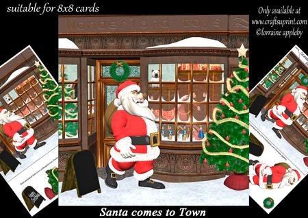 Santa Comes to Town