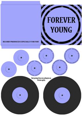Forever Young Record and Sleeve Cover