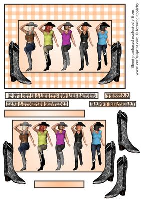Line Dancing Ladies 2