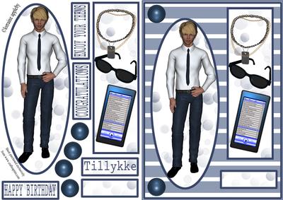 Teen Boy 7 Base Card