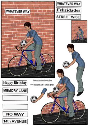 Teen Boy 10 Bike Ride