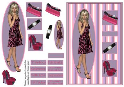 Teen Girl 10 Candystripe 2