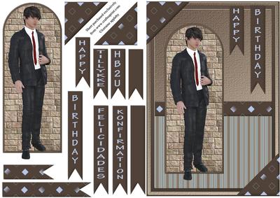 Teen Boy 22 in a Suit