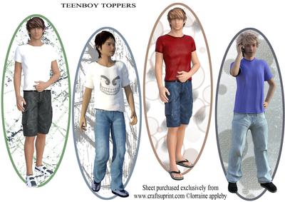 Teen Boy Toppers 3