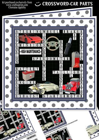 Puzzle 4 Crossword Car Parts