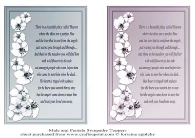 Male and Female Sympathy 3