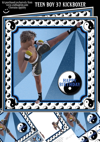 TEEN BOY 37 KICKBOXER