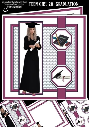 TEEN GIRL 20 GRADUATION