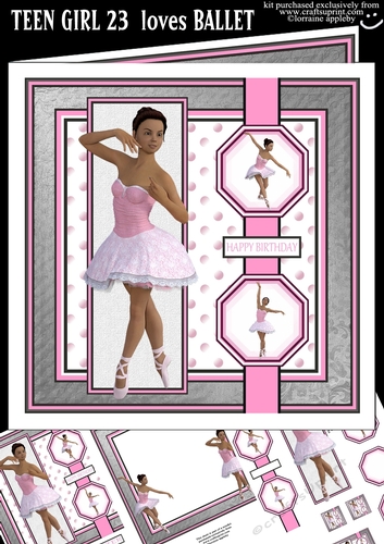 TEEN GIRL 23 loves BALLET