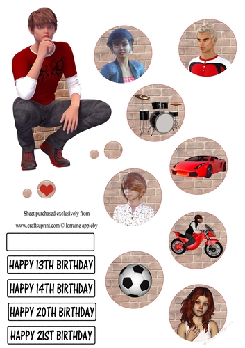 Teen Boy 51A EXTRAS